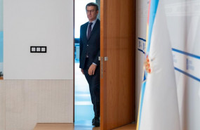 ep feijoo antes de comparecer ante los medios tras el consello de la xunta