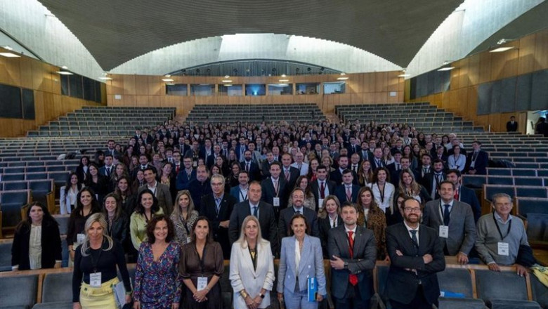 Foto de familia del XXXV Congreso de la Asociación de Inspectores de Hacienda del Estado (IHE), celebrado en Salamanca. | ASOCIACIÓN DE INSPECTORES DE HACIENDA DEL ESTADO ep foto de familia del xxxv congreso de la asociacion de inspectores de hacienda del estado ihe