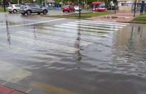 ep la avenida juan de borbon de murcia inundada por las lluvias de septiembre de 2019 imagen de