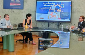 ep la ministra de inclusion elma saiz ha mantenido un encuentro con responsables de la fundacion