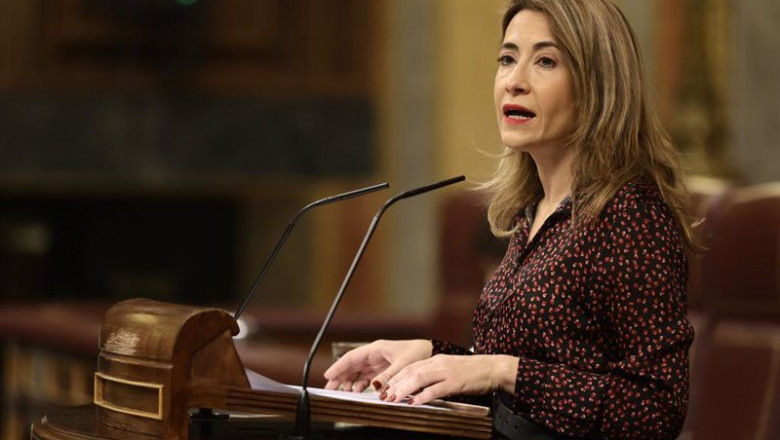 ep la ministra de transportes movilidad y agenda urbana raquel sanchez interviene este jueves en el