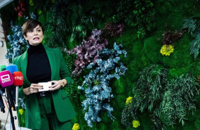 ep la ministra de vivienda y agenda urbana isabel rodriguez ofrece una rueda de prensa a su llegada
