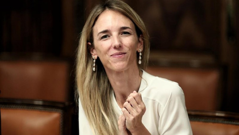 La portavoz del PP en el Congreso Cayetana Álvarez de Toledo se reúne con los dirigentes de la Conferencia de Rectores de las Universidades Españolas, en el Congreso de los Diputados a 16 de septiembre de 2019. | Eduardo Parra - Europa Press ep la portavoz del pp en el congreso cayetana alvarez de toledo se reune con los dirigentes de la