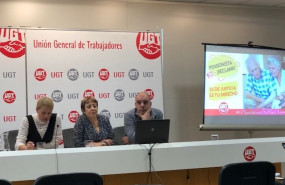 ep la secretaria de politicas sociales empleo y seguridad social de ugt mari carmen barrera presenta