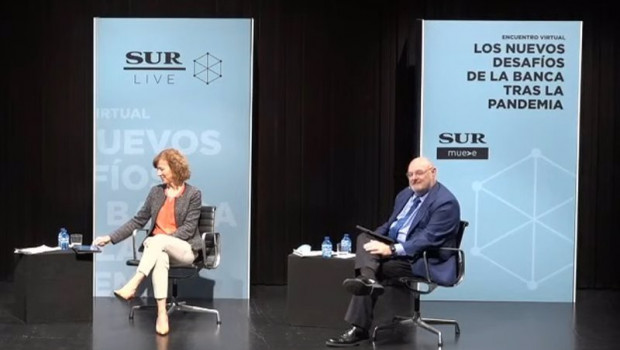 ep la subgobernadora del banco de espana y el director general de ceca en el encuentro virtual los