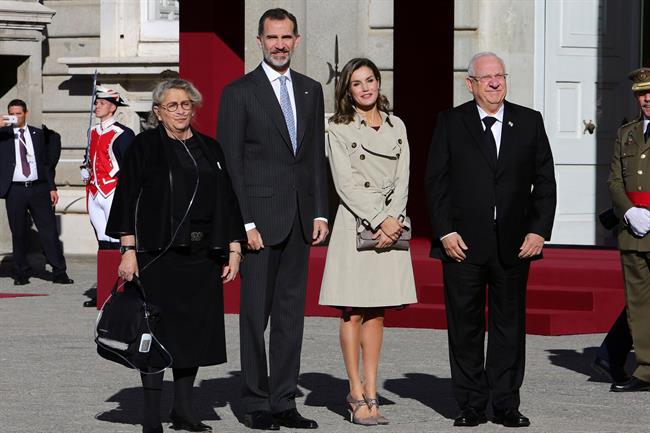 Los reyes de españa con el presidente de israel y su mujer | LOS REYES DE ESPAÑA CON EL PRESIDENTE DE ISRAEL Y ep los reyesespanapresidenteisraelsu mujer