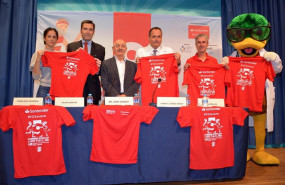 ep martin fiz y carolina herrera corren en madrid a favor de la investigacion de las enfermedades