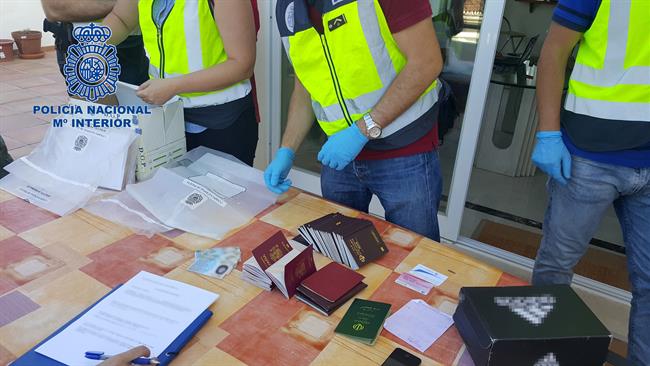 Pasaportes falsos red iraníes a reino unido con pasaportes falsificados málaga | EUROPA PRESS/CNP ep pasaportes falsos red iraniesreino unidopasaportes falsificados malaga