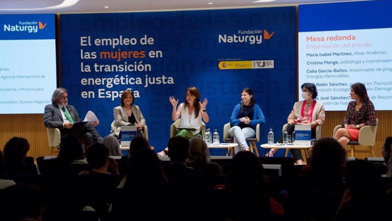 ep presentacion informe el empleo de las mujeres en la transicion energetica justa en espana ep presentacion informe el empleo de las mujeres en la transicion energetica justa en espana
