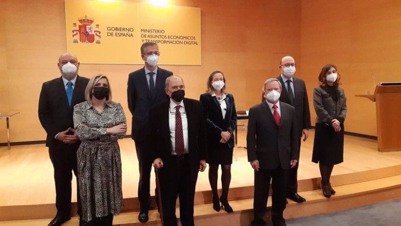 ep reunion en el ministerio de asuntos economicos y transformacion digital para firmar el protocolo