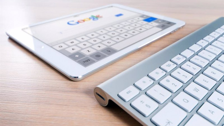 Una tableta con el buscador de Google abierto | GOOGLE ep una tableta con el buscador de google abierto