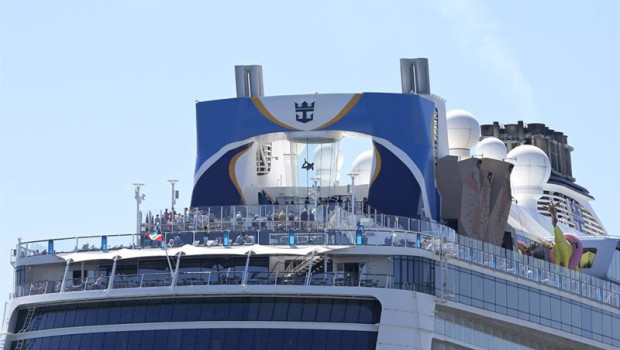 ep archivo   el buque trasatlantico anthem of the seas atracado en el puerto de a coruna para salir