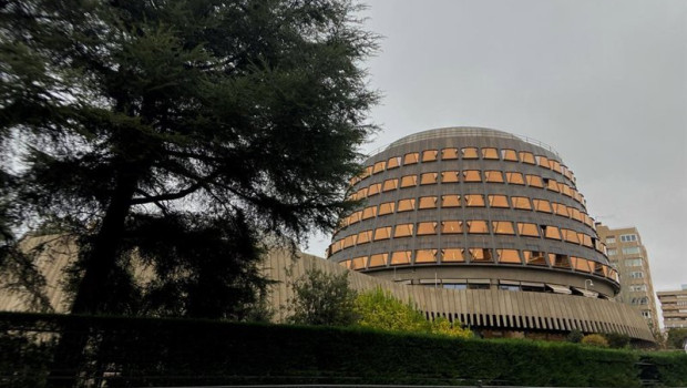 ep archivo   fachada del edificio del tribunal constitucional de espana en madrid espana