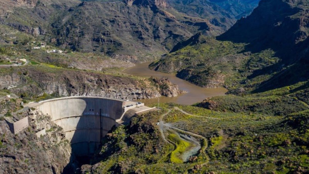 ep archivo   lugar donde se va a construir la central hidroelectrica salto de chira en gran canaria