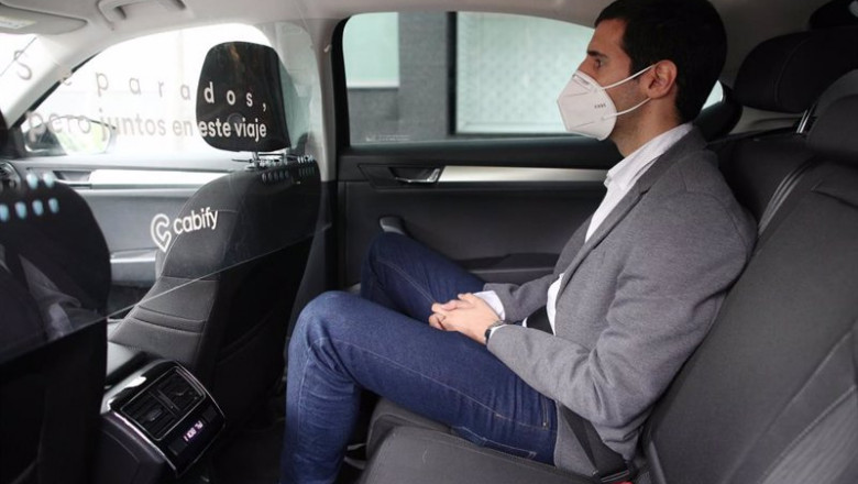 ep archivo   un cliente viaja en un vehiculo vtc