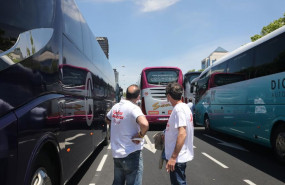 ep archivo   varios conductores de autobus