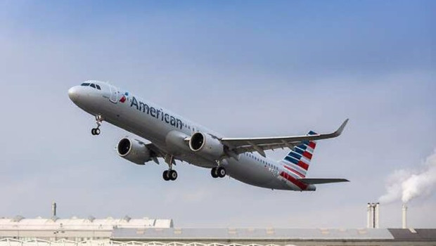 ep avion airbus a321neo de american airlines