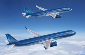 ep avion de airbus para azerbaijan airlines