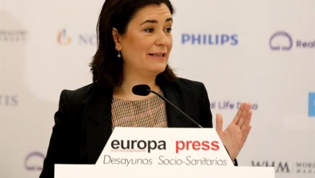 ep carmen monton participadesayuno socio-sanitarioeuropa press 20180606135402