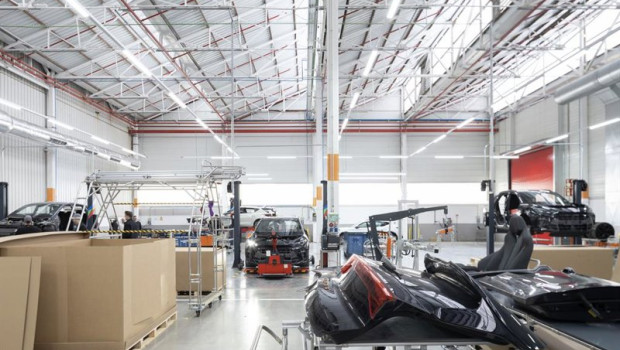 ep el circular economy hub de seatcupra en sus instalaciones en zona franca en barcelona