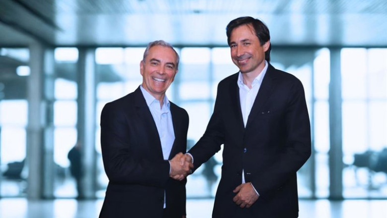 ep el director financiero de bankinter jacobo diaz y el presidente de microsoft espana paco salcedo