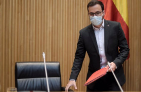 ep el ministro de consumo alberto garzon a su llegada a una comision de sanidad y consumo en el
