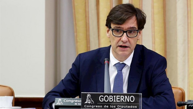 ep el ministro de sanidad salvador illa durante su comparecencia este jueves en la comision
