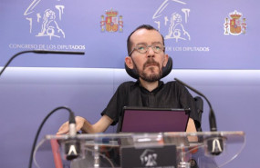 ep el portavoz de unidas podemos pablo echenique a su llegada a una rueda de prensa previa a una 20220215183504