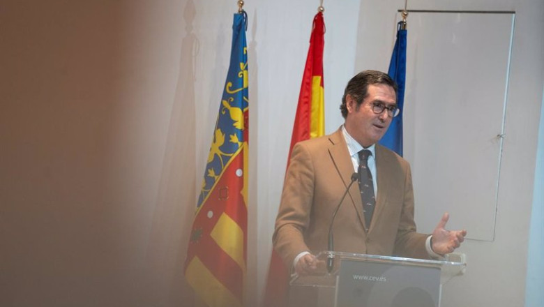 ep el presidente de la ceoe antonio garamendi interviene durante el acto homenaje al vicepresidente ep el presidente de la ceoe antonio garamendi interviene durante el acto homenaje al vicepresidente