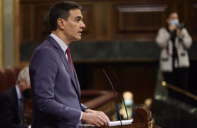 ep el presidente del gobierno pedro sanchez comparece en una sesion plenaria en el congreso