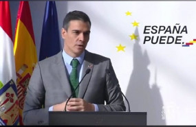 ep el presidente del gobierno pedro sanchez participa en la rioja en un acto para presentar el plan