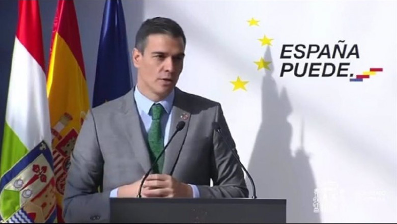 El presidente del Gobierno, Pedro Sánchez, participa en La Rioja en un acto para presentar el Plan de Recuperación, Transformación y Resiliencia | EUROPA PRESS ep el presidente del gobierno pedro sanchez participa en la rioja en un acto para presentar el plan