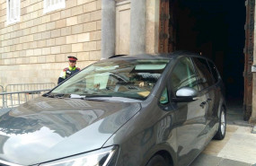ep el vicepresidente del govern pere aragons a la salida de la reunion con el presidente de la