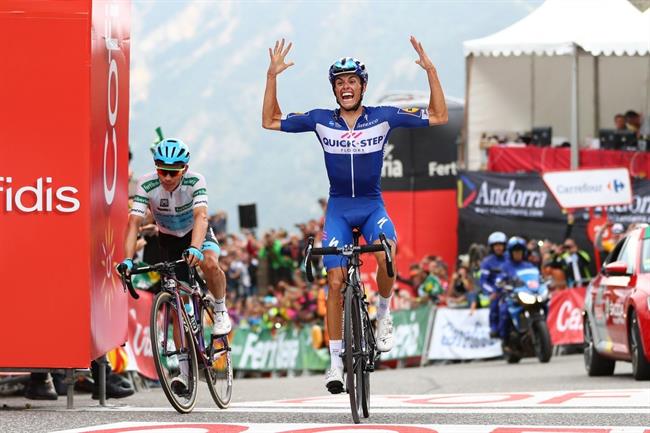 Enric Mas (Quick-Step Floors), tras ganar una etapa en La Vuelta | @QUICKSTEPTEAM ep enric mas quick-step floors tras ganaretapala vuelta