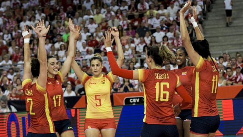 España cae en octavos del Europeo de voleibol | RFEVB ep espana cae en octavos del europeo de voleibol