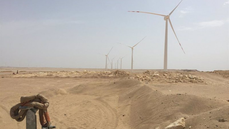 GES instala aerogeneradores en un parque eólico en Egipto | GES - Archivo ep ges instala aerogeneradores en un parque eolico en egipto