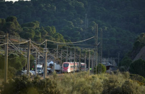 ep imagen de archivo de la zona del accidente ferroviario