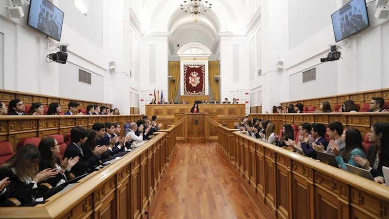 ep imagen de la segunda simulacion de las cortes de castilla-la mancha