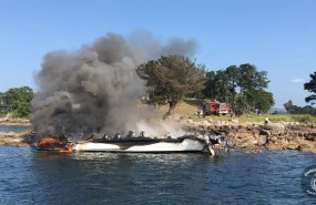 ep incendioun catamaranilla da toxa o grove pontevedra