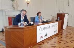 ep la consejera delegada de iberdrola espana angeles santamaria durante el seminario la economia de