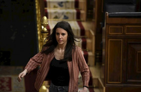 ep la ministra de igualdad irene montero en el congreso de los diputados