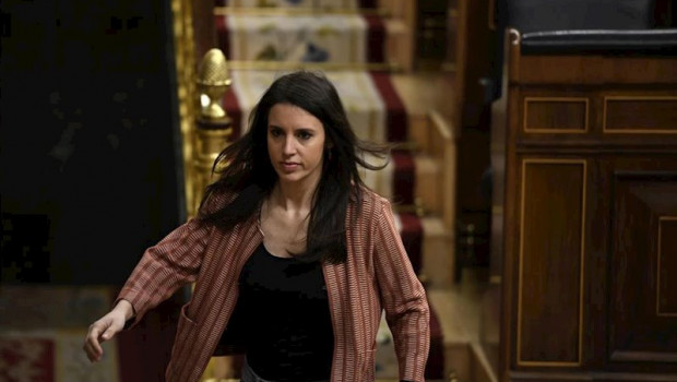 ep la ministra de igualdad irene montero en el congreso de los diputados