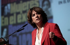 ep la ministra de justicia en funciones dolores delgado durante su intervencion en el congreso