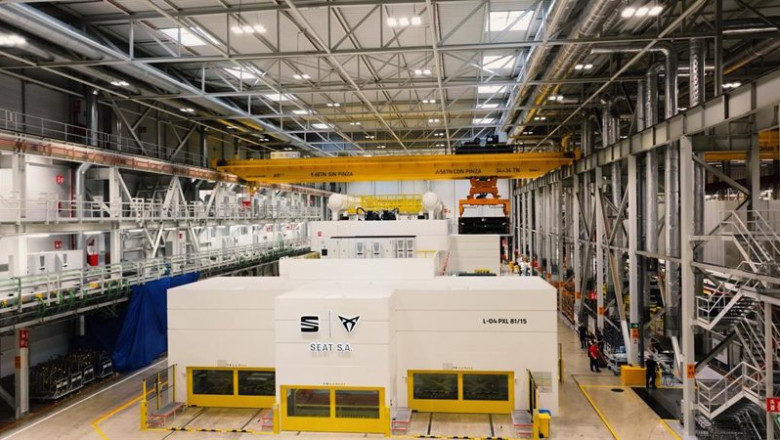 ep la nueva prensa pxl de la planta de seat en martorell barcelona