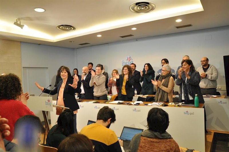 ep la portavoz nacional del bng ana ponton interviene ante el consello nacional del bloque
