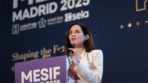 ep la presidenta de la comunidad de madrid isabel diaz ayuso interviene en el foro de inversion
