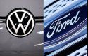 ep logos de volkswagen y de ford