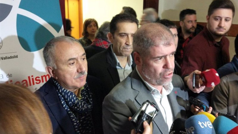 ep los secretarios generales de ccoo y ugt unai sordo y pepe alvarez respectivamente ep los secretarios generales de ccoo y ugt unai sordo y pepe alvarez respectivamente