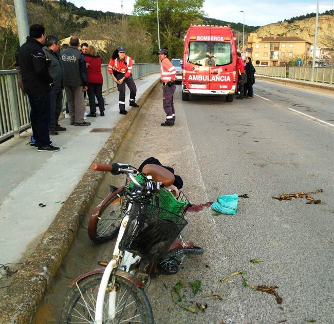 Un herido grave en un atropello en Falces | EP/POLICÍA FORAL ep un herido graveun atropellofalces